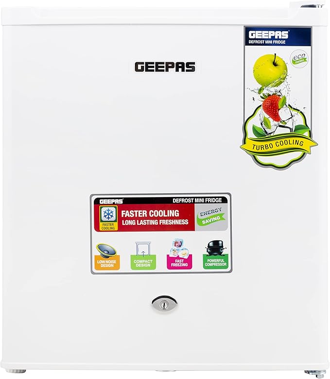 Geepas  Tek Kapılı Buzdolabı 60LT (654WPE)