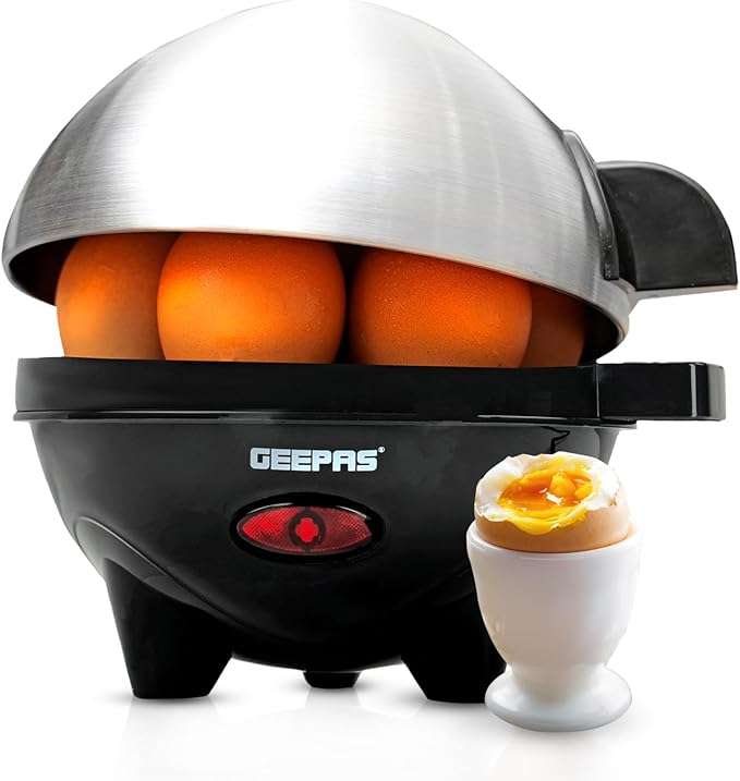 Geepas 3'ü 1 arada Yumurta Haşlama Makinesi 350W (63032UK)