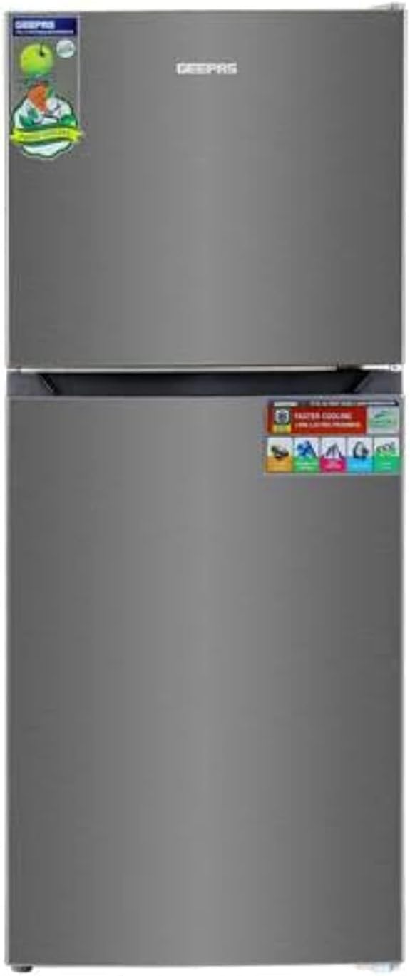 Geepas Çift Kapılı  No-Frost Buzdolabı  250 LT (2522SXN)