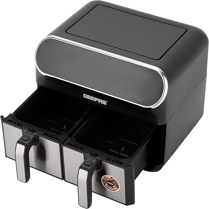 Geepas Dijital 2 Çekmeceli Airfryer (37533)