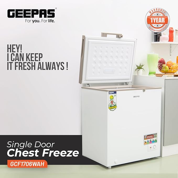 Geepas Derin Dondurucu 170LT (1706WAH)