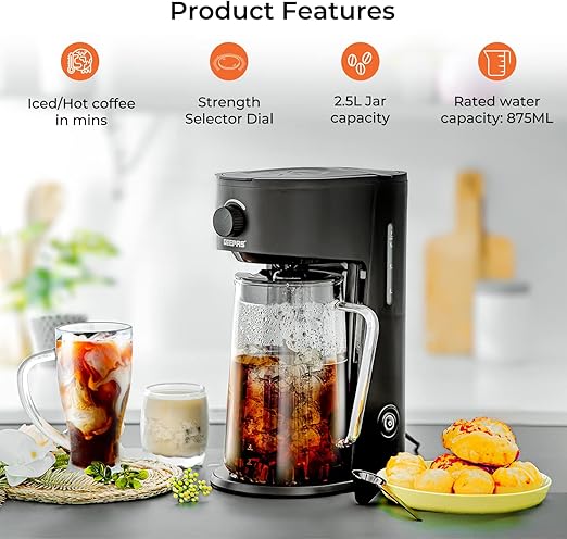 Geepas  Buzlu Çay/Kahve Makinesi  700W (41516)
