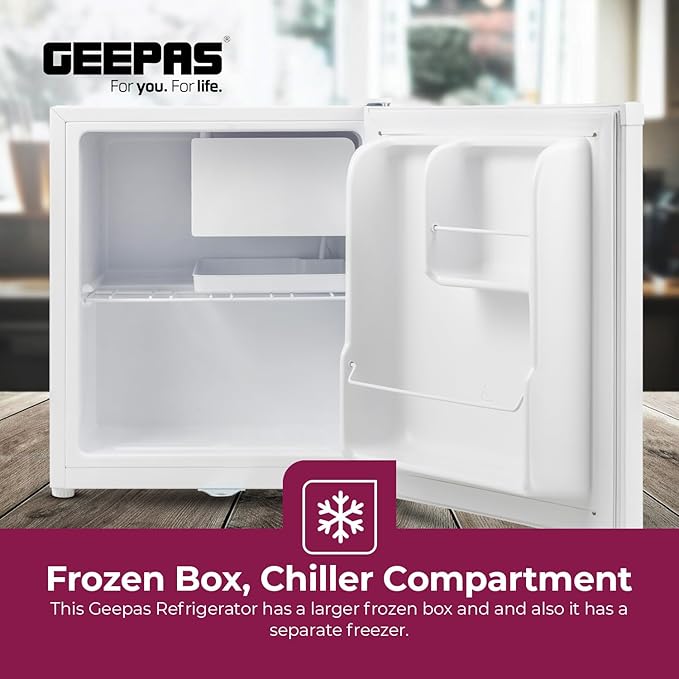 Geepas  Tek Kapılı Buzdolabı 60LT (654WPE)