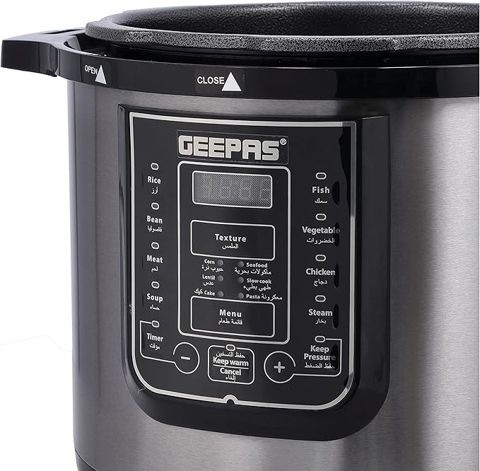 Geepas  Dijital Çok Amaçlı Pişirici  8L (35029)