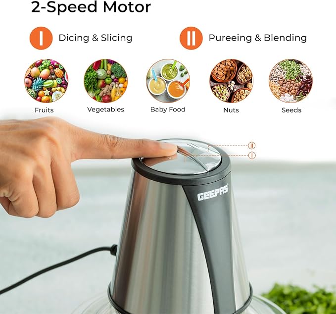 Geepas  Elektrikli Doğrayıcı Rondo  400W (42014UK)