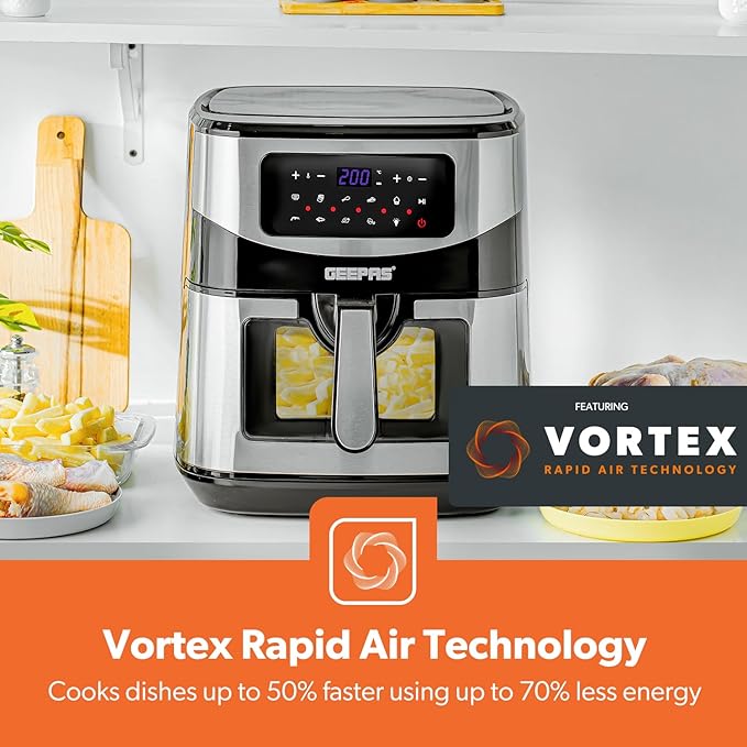 Geepas Vortex 9.2L Dijital Airfryer (37524UK)