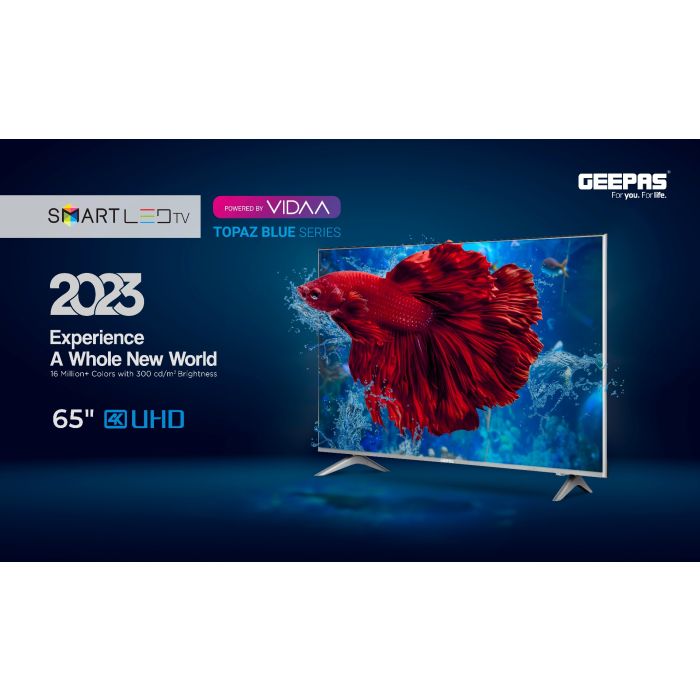 Geepas Smart LED 65 Inch 4K Ultra HD (6569SVUHD)