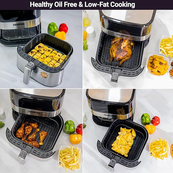 Geepas Dijital AirFryer 5LT (37510)