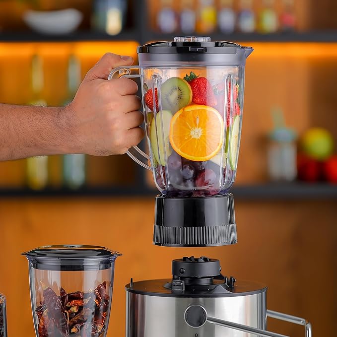 GEEPAS 4'ü 1 Arada Blender ve Meyve Suyu Sıkacağı (44016)