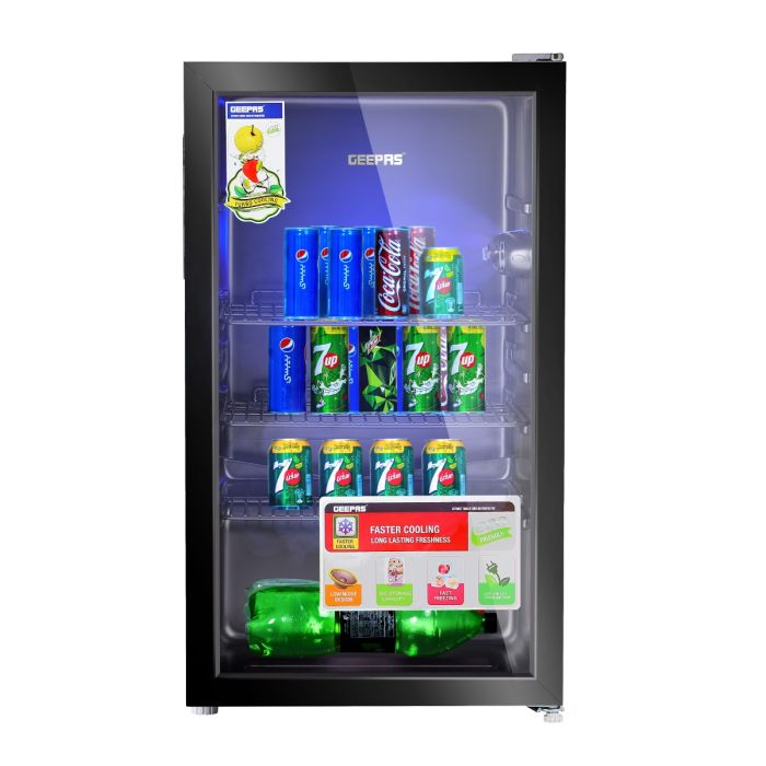 Geepas Camlı Buzdolabı 120LT (1223)