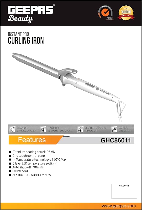Geepas   Pro Bukle Makinesi (86011)
