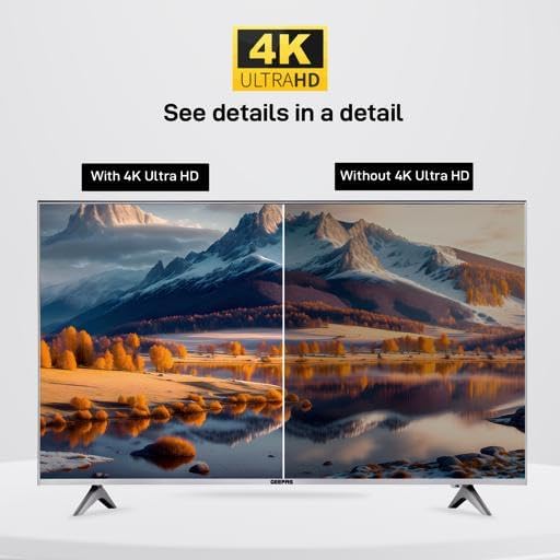 Geepas Smart LED 50.4K Inch 4K Ultra HD  (5009SVUHD)