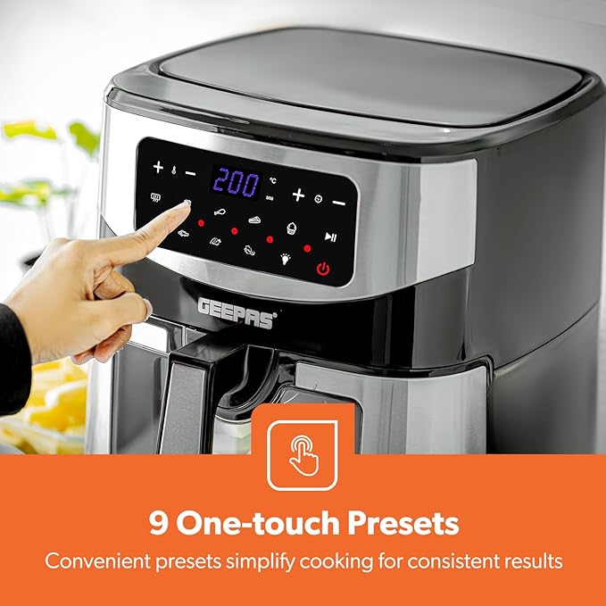 Geepas Vortex 9.2L Dijital Airfryer (37524UK)