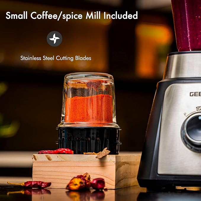 Geepas 2'si 1 Arada Blender 1,5L 500W  (44076UK)