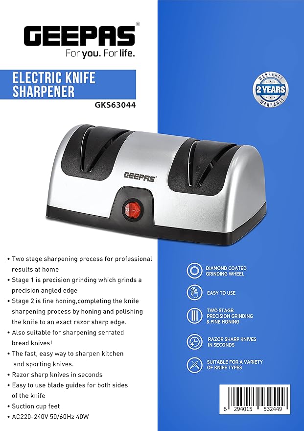 Geepas  Elektrikli Bıçak Bileyici (63044)