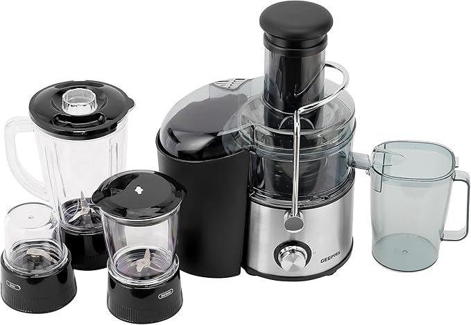 GEEPAS 4'ü 1 Arada Blender ve Meyve Suyu Sıkacağı (44016)