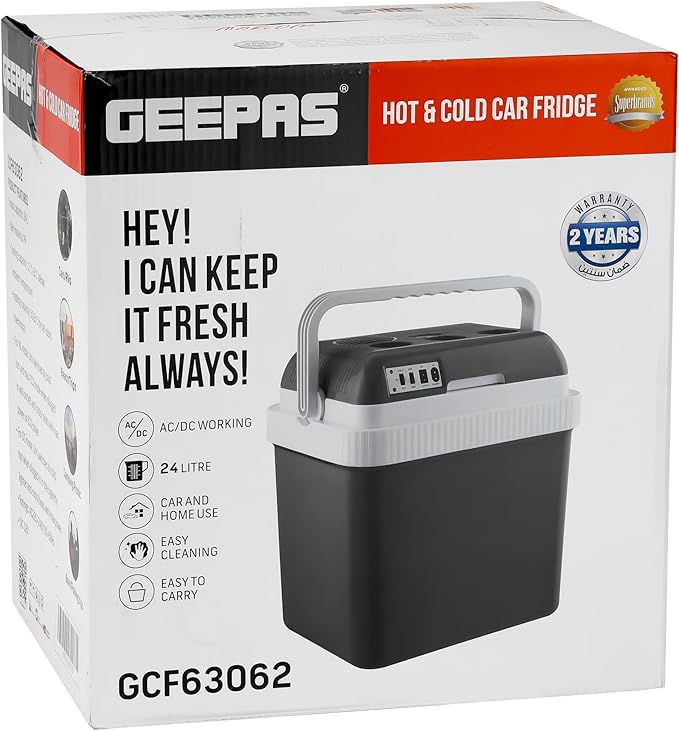 Geepas Araba Buzdolabı 24LT (63062)
