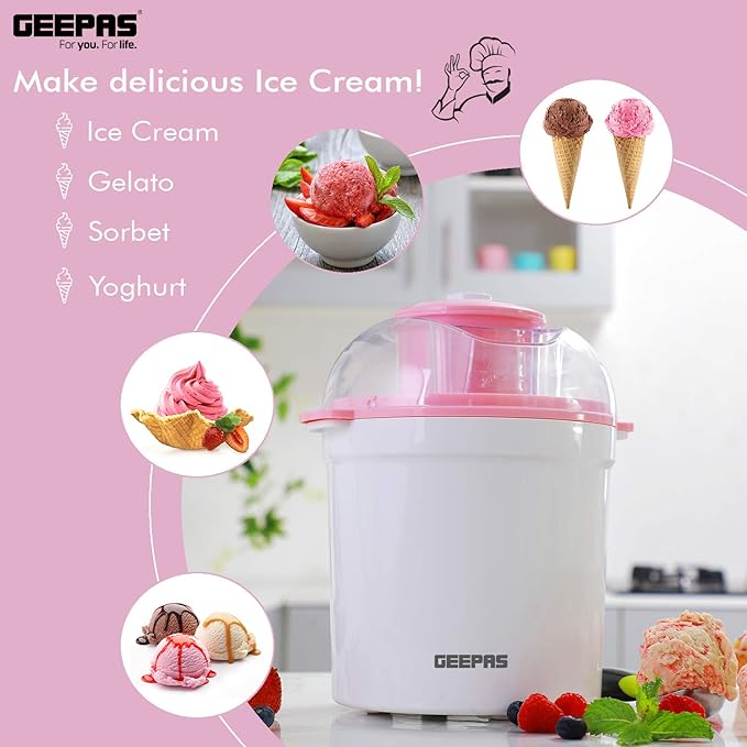 Geepas Dondurma Yapma Makinesi (63027UK)