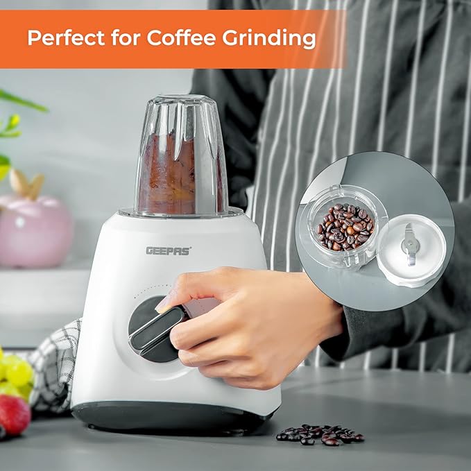 Geepas  2'si 1 Arada Çok İşlevli Blender 1.5L 400W (44027)
