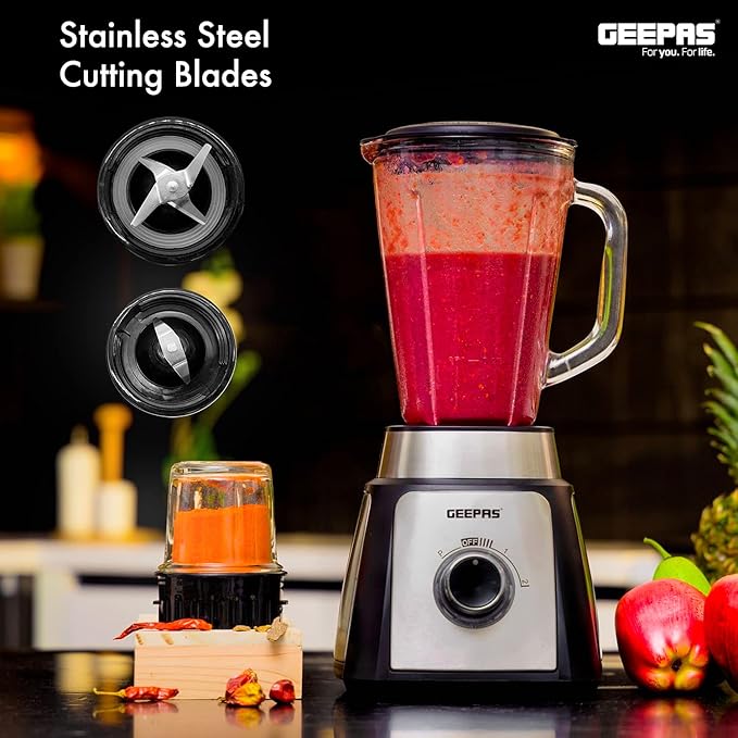 Geepas 2'si 1 Arada Blender 1,5L 500W  (44076UK)