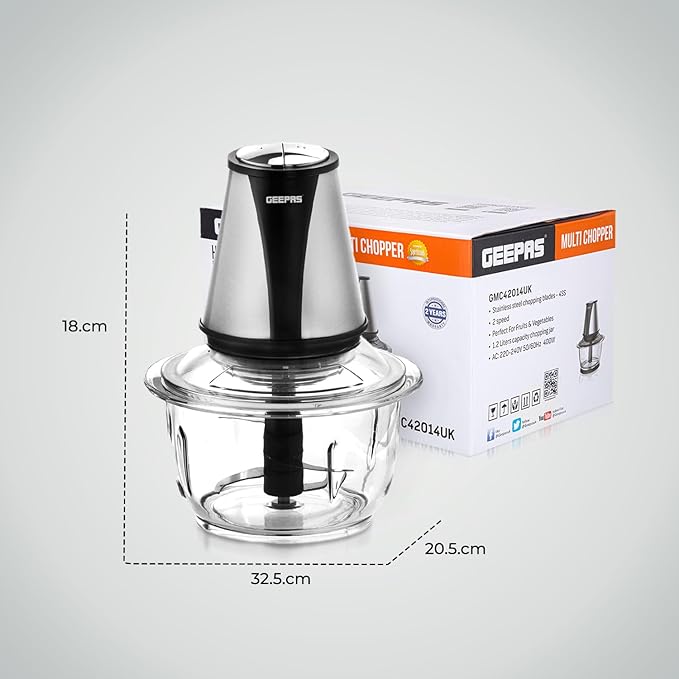 Geepas  Elektrikli Doğrayıcı Rondo  400W (42014UK)