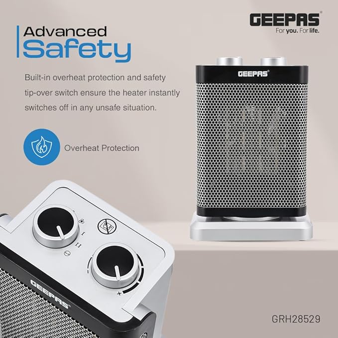 Geepas Mini Isıtıcı Soba (28529)