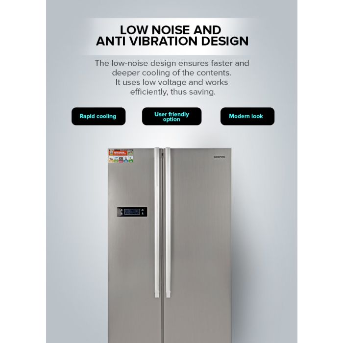 Geepas No Frost Buzdolabı 550 LT (5520SXHN)