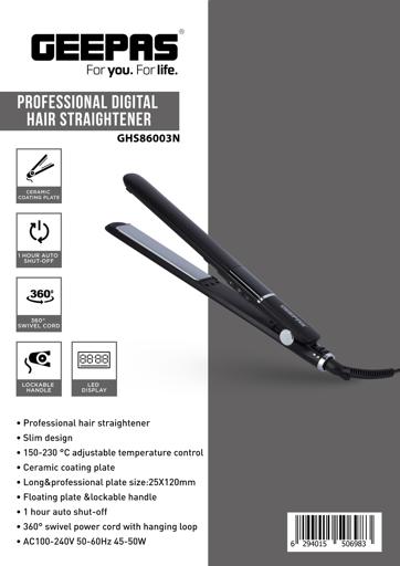Geepas Pro-Slim Saç Düzleştirici (86003N)